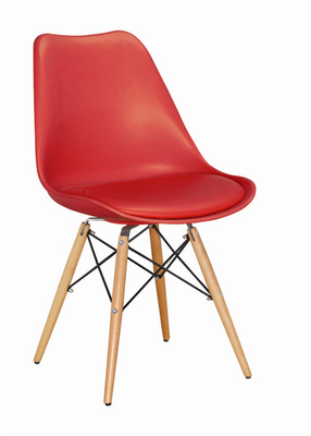 Açık / Kapalı Uygulama Eames Kalıp Plastik Yan Sandalye 16.8kgs