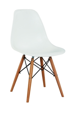 Modern PVC Koltuk Ahşap bacaklar kullanılmış bar taburesi / mutfak bar sandalyesi H-121-1W46 * D55 * H83cm